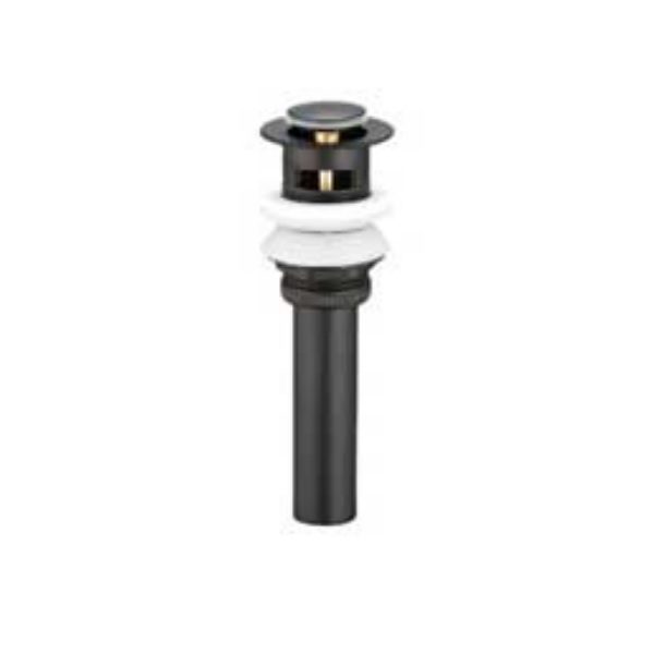 Đầu xả lavabo bằng đồng Kanly GCX02B (có lỗ xả tràn)