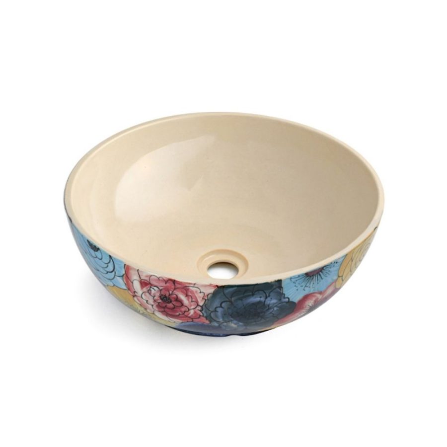 Chậu lavabo đặt bàn Kanly gốm mỹ thuật GV290