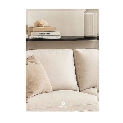 Gương trơn GLS HS00R31 chữ nhật đứng 50x70cm vát cạnh