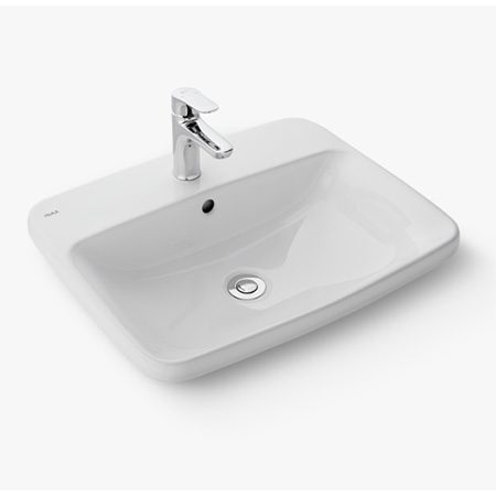 Chậu lavabo dương vành INAX L-2398V (L2398V) (L-2398VFC)