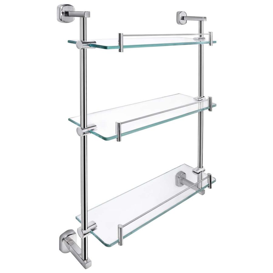 Kệ kiếng 3 tầng inox 304 Tovashu K3
