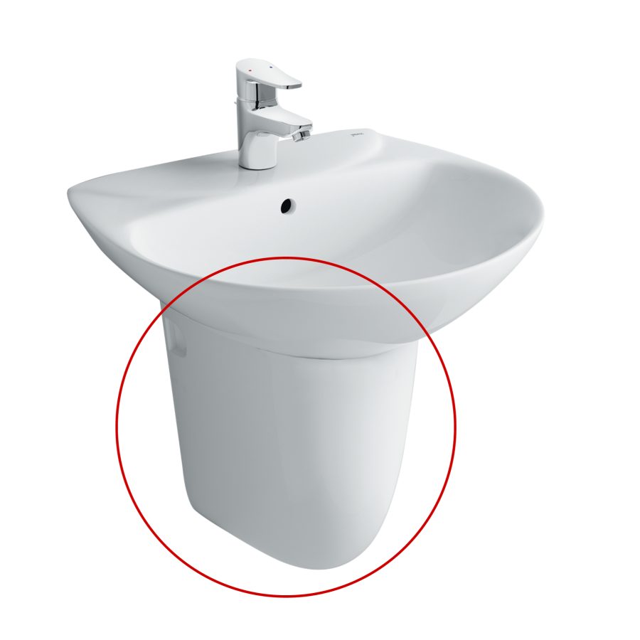 Chân chậu lavabo lửng INAX L-288VC (L288VC)
