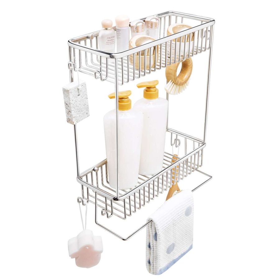 Kệ xà bông lưới đa năng 2 tầng inox 304 Tovashu L3T