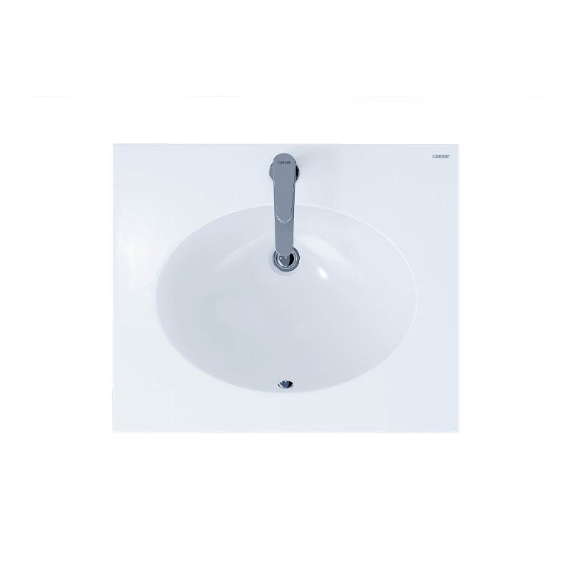 Chậu rửa mặt lavabo dương vành Caesar L5022