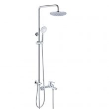 Hình ảnh thực tế Sen cây tắm đứng nóng lạnh bằng đồng Kanly GCS40