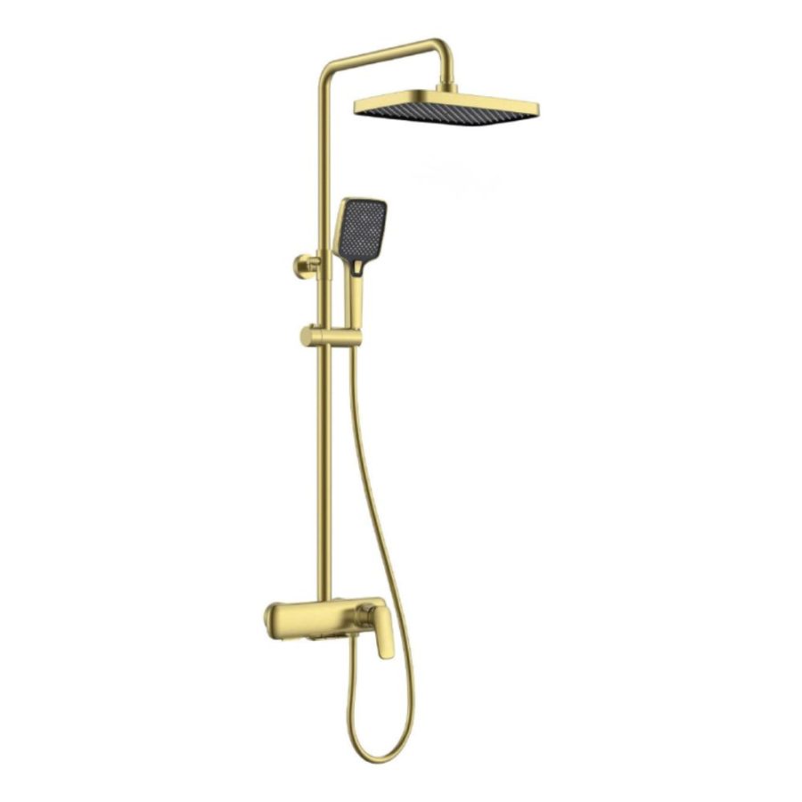 Bộ sen cây tắm nóng lạnh Luxta L7230-Gold