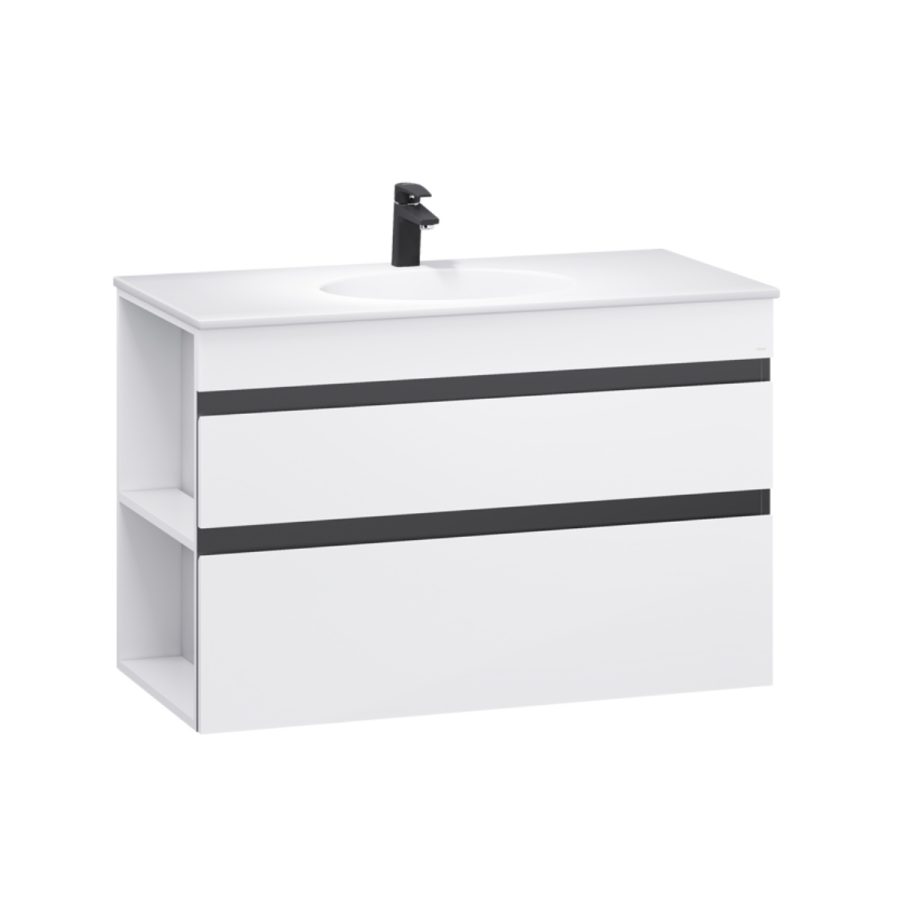 Bộ tủ lavabo Caesar LF5028+EH15028DDLV