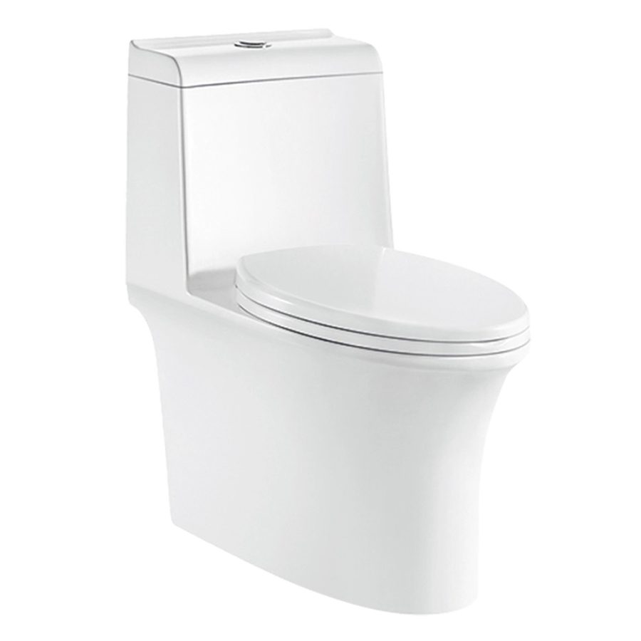 Bồn cầu 1 khối LUXTA LT-102 nắp êm