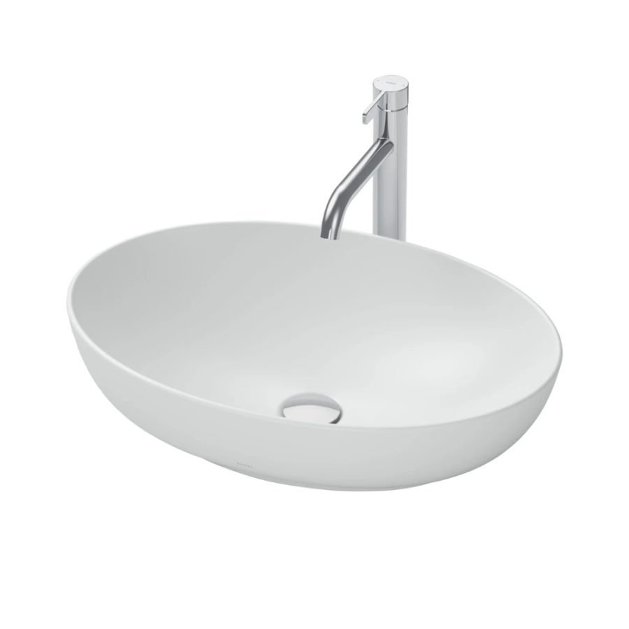 Chậu rửa lavabo đặt bàn TOTO LT1705#MW (LT1705MW) màu trắng mờ