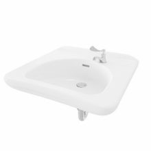 Hình ảnh thực tế Chậu lavabo treo tường Kanly đá basalt MAR9M01
