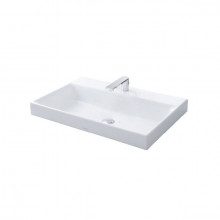 Hình ảnh thực tế Chậu lavabo đặt bàn Kanly bằng sứ SU5311