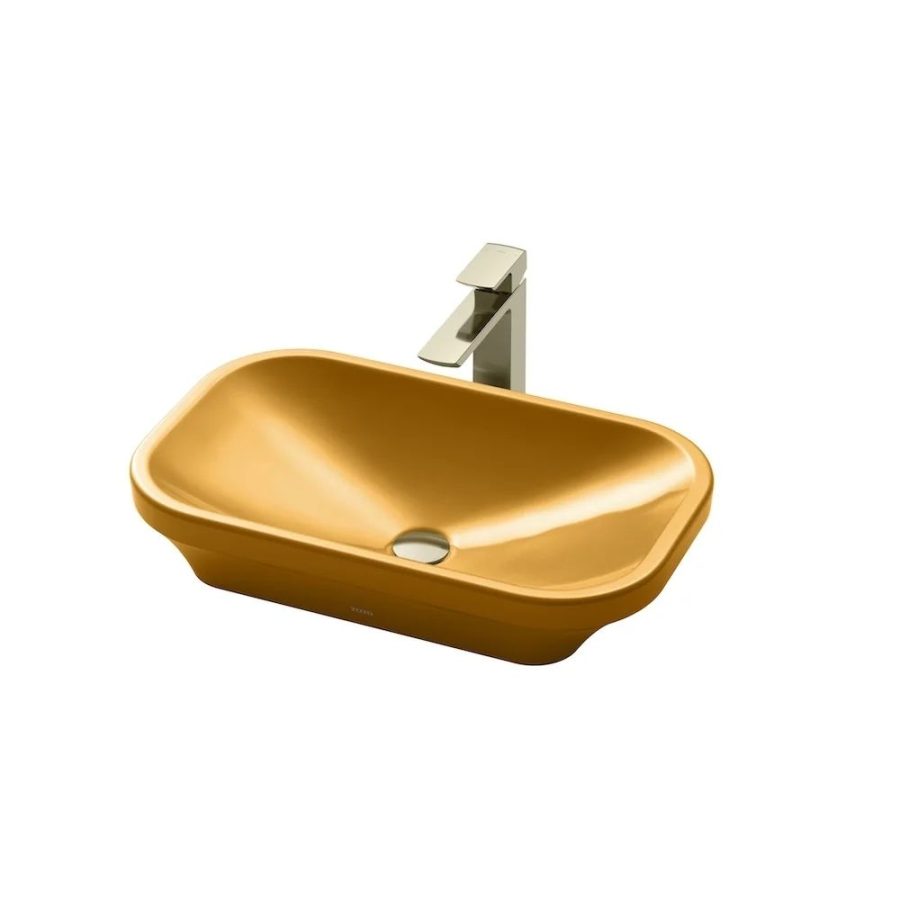 Chậu rửa lavabo đặt bàn TOTO LW630JDW/F#MDR (LW630JDWFMDR) màu cam vàng