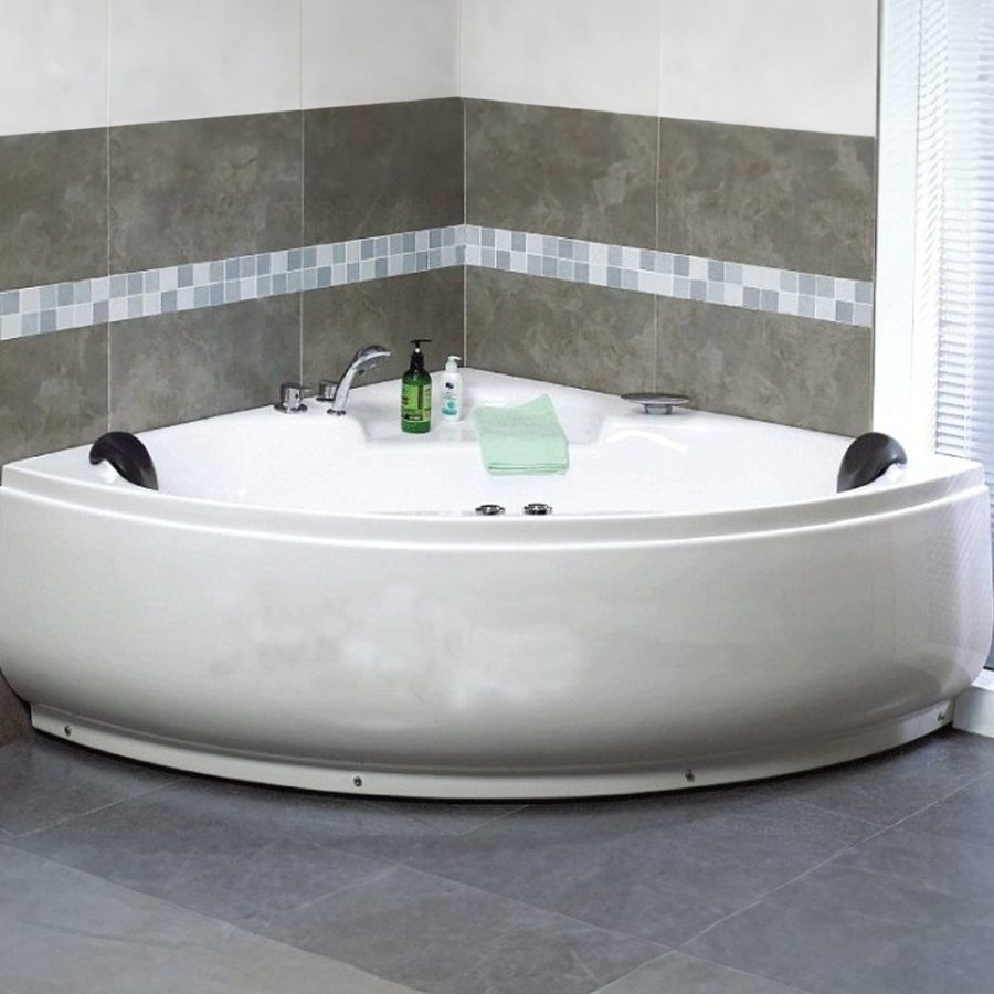 Bồn tắm nằm đặt góc tròn MANHATTAN M20805
