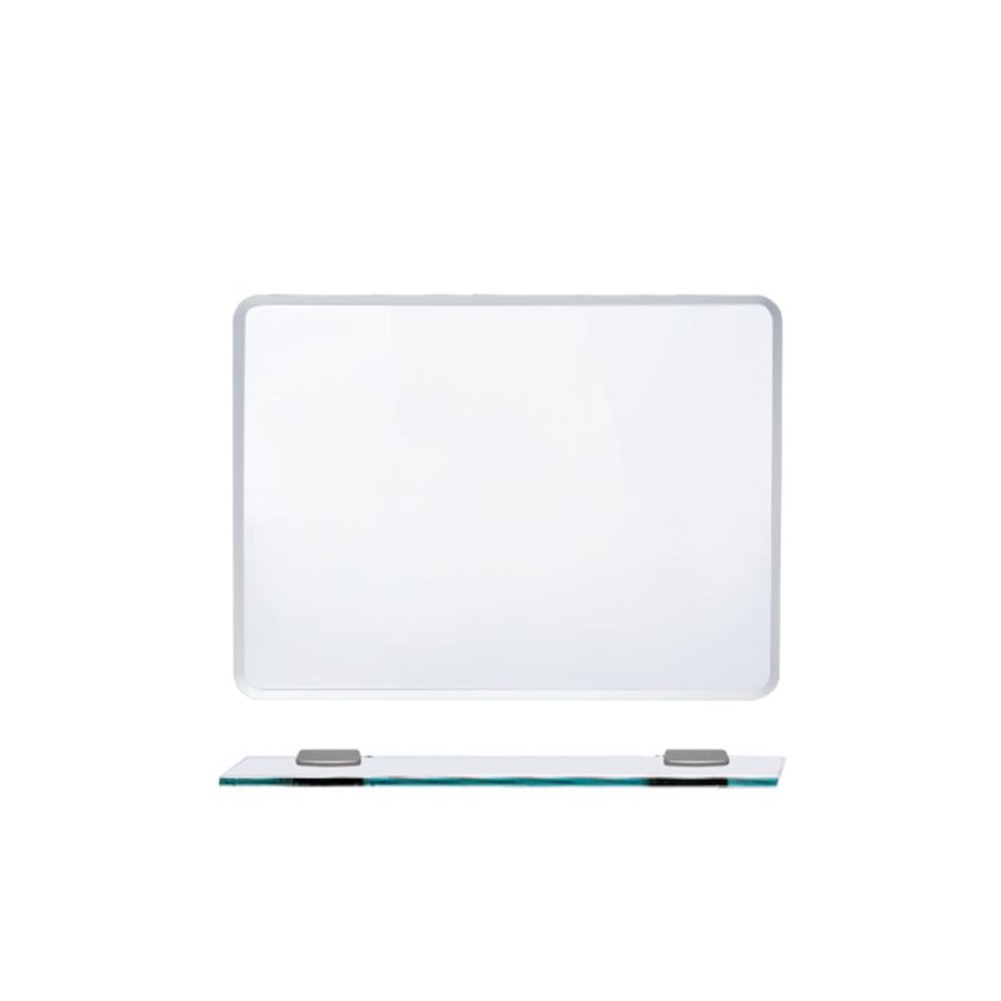 Gương soi phòng tắm kèm kệ kính Caesar M753VR 60x45cm (M116R + Q760V)