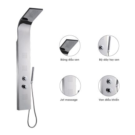Bộ sen tắm Panel MANHATTAN M9558