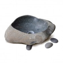 Hình ảnh thực tế Chậu lavabo đặt bàn Kanly bằng đồng BL0211