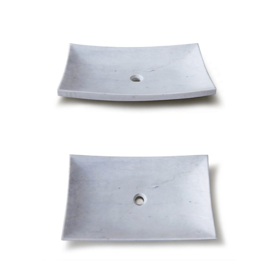 Chậu lavabo đặt bàn Kanly đá Marble MAR33V.01