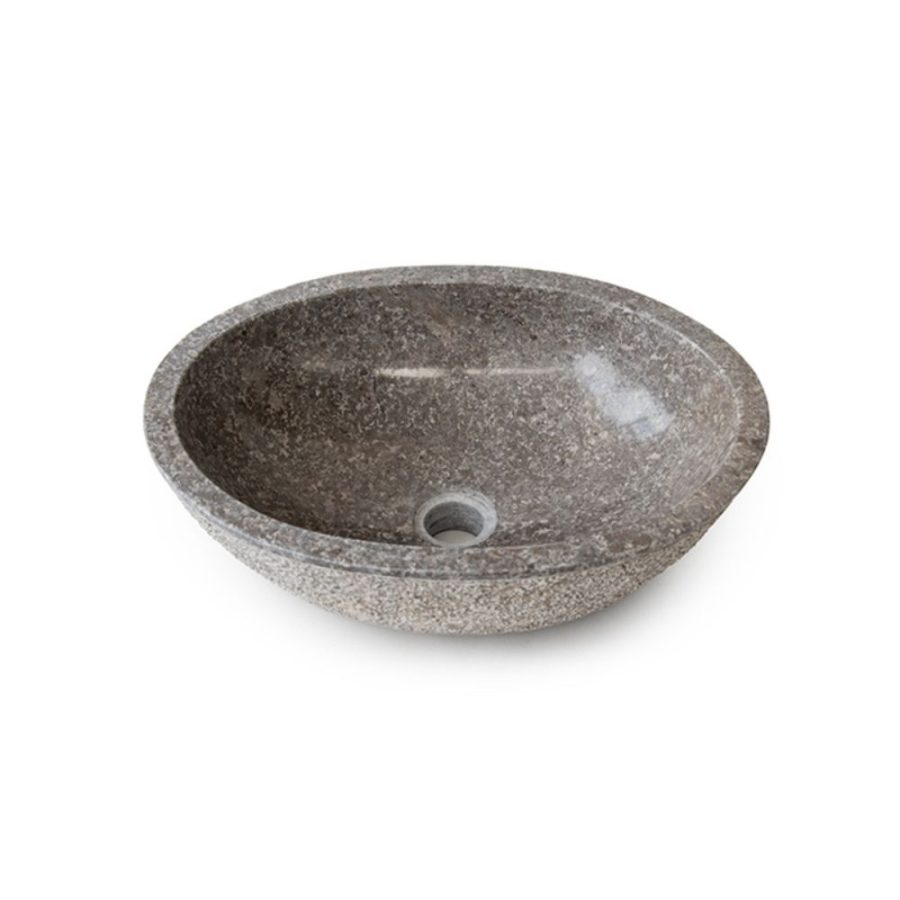 Chậu lavabo đặt bàn Kanly MAR64Ci đá marble tự nhiên