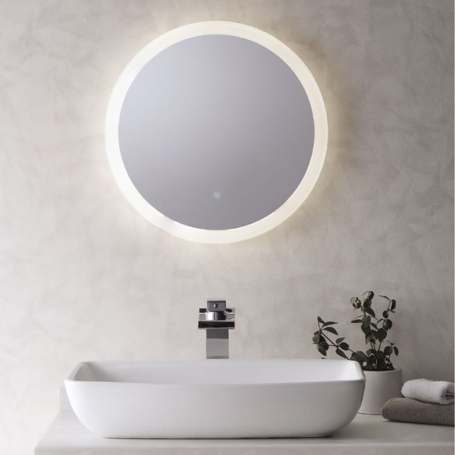 Gương led tròn D60cm MotoM MBK016-LV/WV