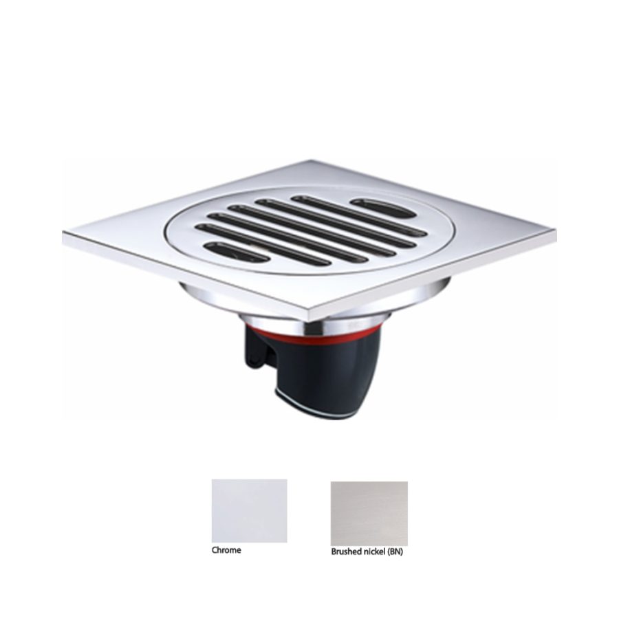 Phễu thoát sàn 10x10cm MERDRAIN MD-S1003