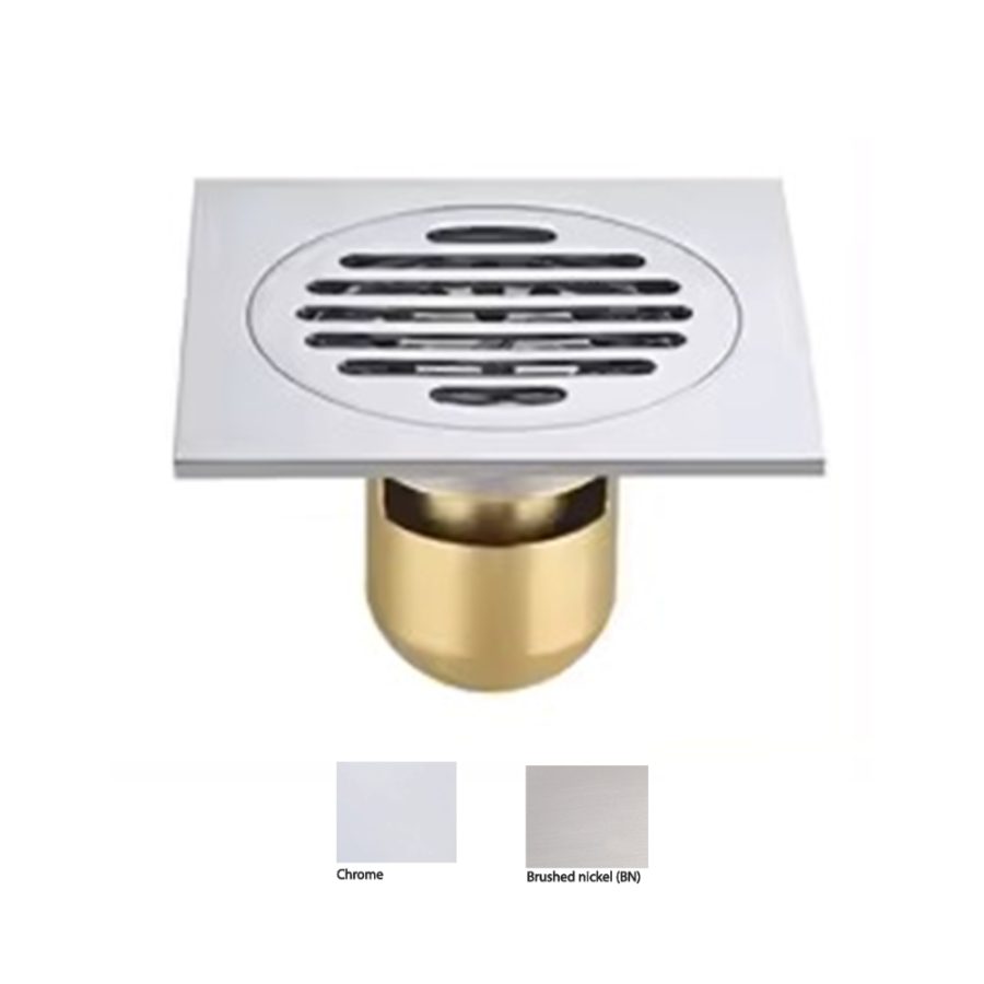Phễu thoát sàn 12x12cm MERDRAIN MD-S1205