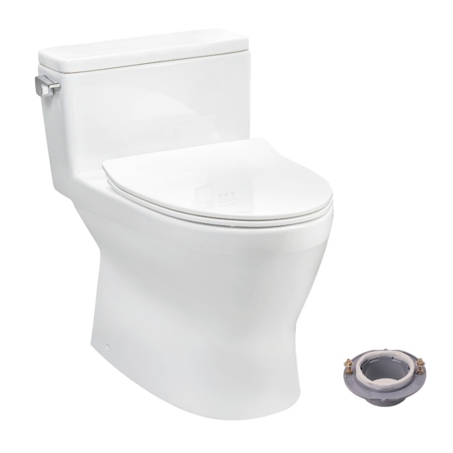Bồn cầu 1 khối TOTO MS188VKT8/T53P100VR nắp đóng êm TC600VS