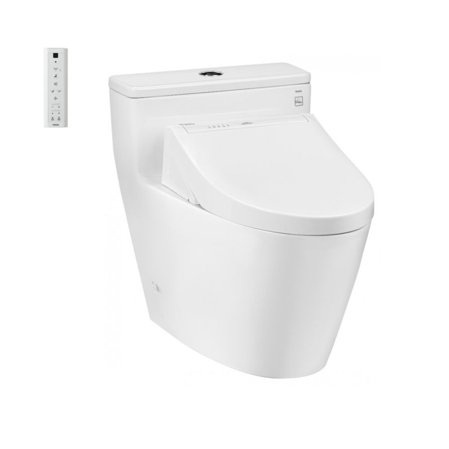 Bồn cầu TOTO MS625CDW15 1 khối nắp điện tử Washlet C5 TCF24460AAA giấu dây
