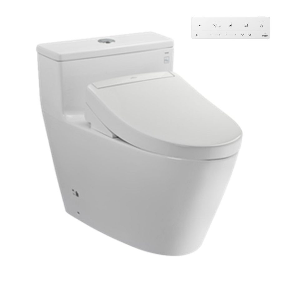 Bồn cầu TOTO MS625CDW25 1 khối nắp điện tử Washlet S5 TCF34461GAA giấu dây