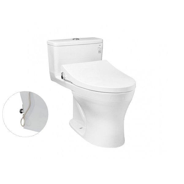 Bồn cầu TOTO MS855DE4 1 khối nắp rửa cơ TCW1211A