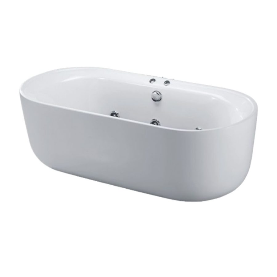 Bồn tắm đặt sàn 1m7 massage Caesar MT0770