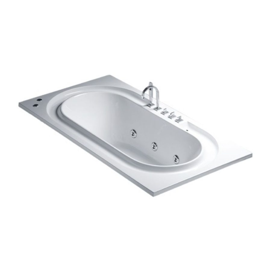 Bồn tắm xây 2m massage Caesar MT212