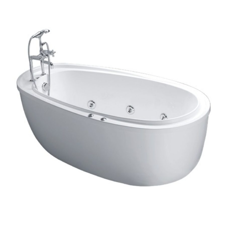 Bồn tắm chân yếm 1m8 massage Caesar MT6480