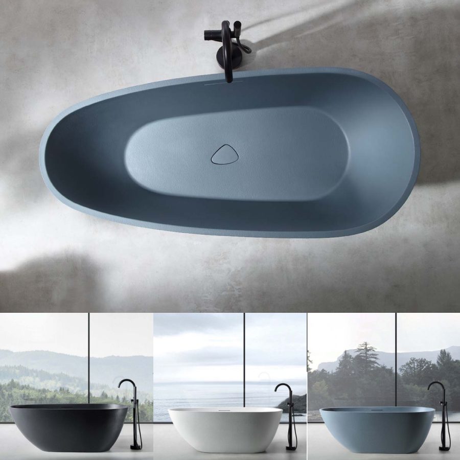 Bồn tắm đặt sàn 1.7m ELLIS MOWOEN MW003