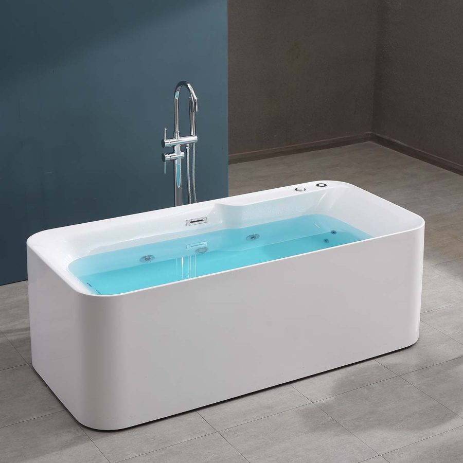 Bồn tắm đặt sàn massage 1.7m MOWOEN MW8166-170.MS