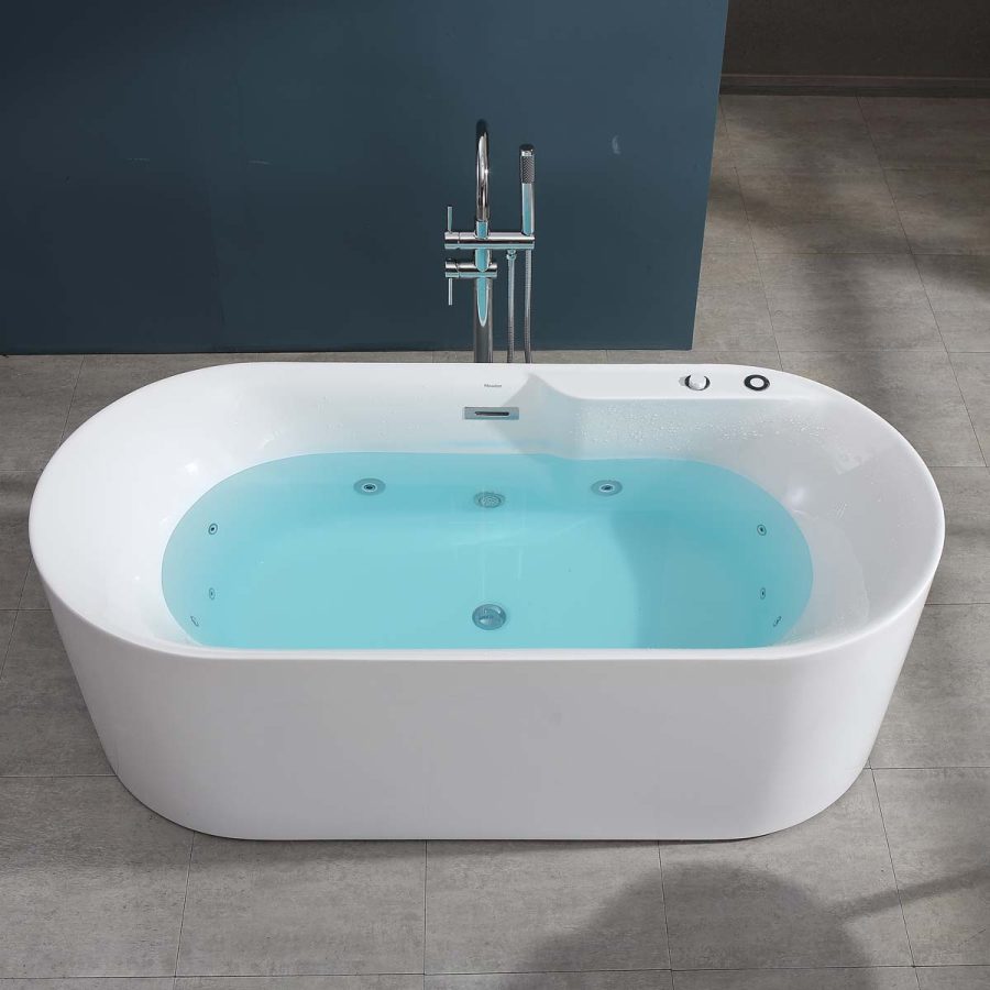 Bồn tắm đặt sàn massage 1.7m MOWOEN MW8266-170.MS