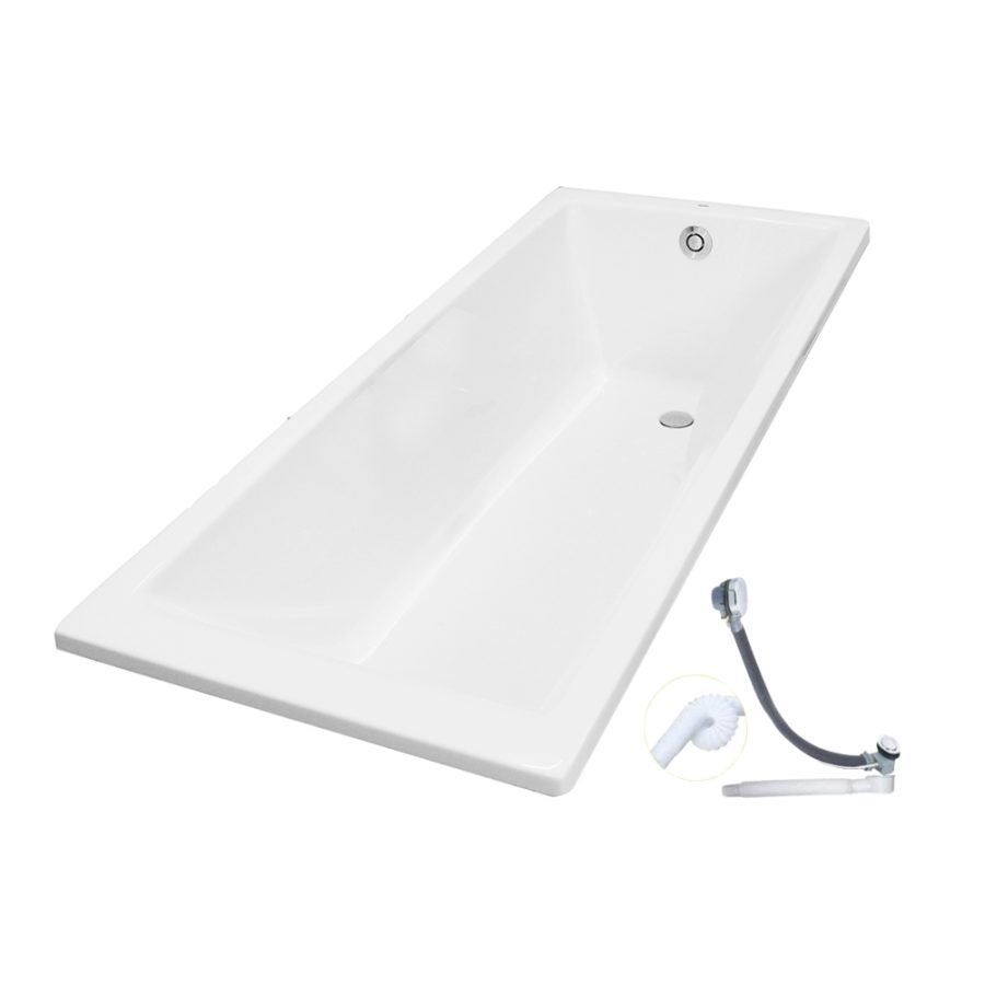 Bồn tắm TOTO PAY1720V#W/TVBF411 nhựa 1m7 gồm bộ xả thải