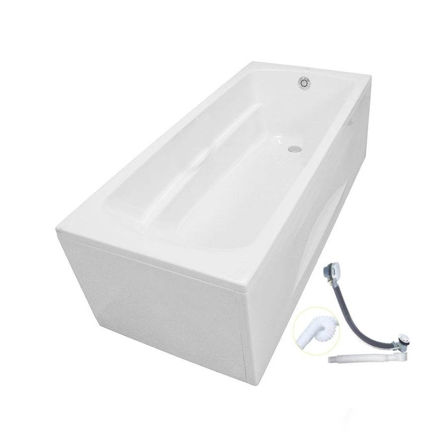 Bồn tắm yếm TOTO PAY1735VC#W/TVBF411 nhựa 1m7 gồm bộ xả thải