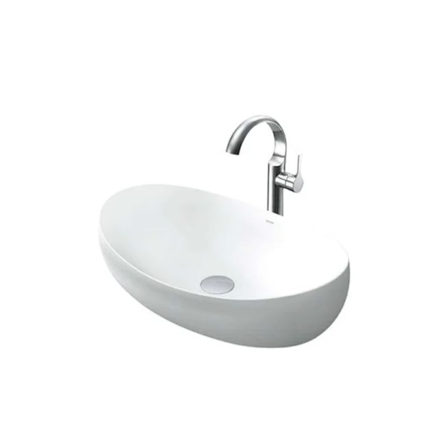 Chậu lavabo đặt bàn Galalato TOTO PJS01WE#MW (PJS01WEMW) trắng mờ
