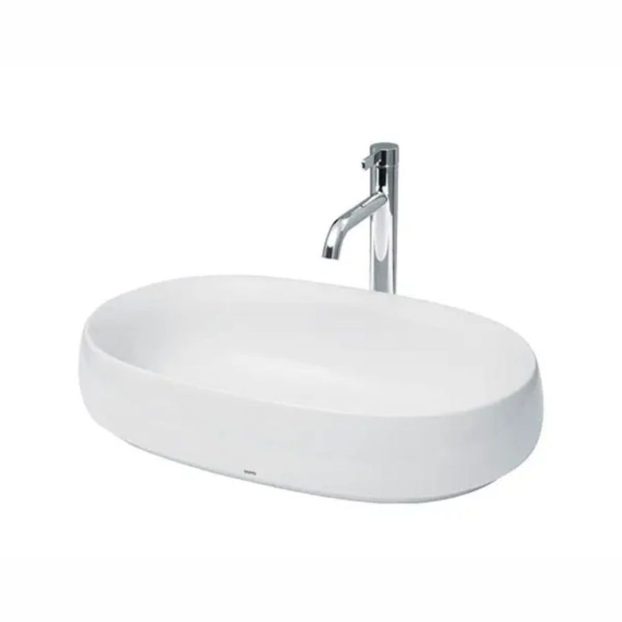 Chậu lavabo đặt bàn Galalato TOTO PJS05WE#MW (PJS05WEMW) trắng mờ