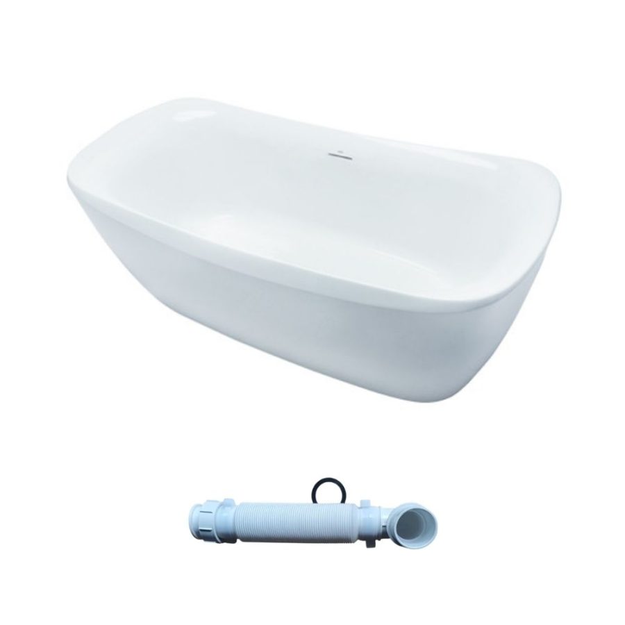 Bồn tắm TOTO PJY1734PWEN#GW/TVBF412 GALALATO đặt sàn 1m7 gồm ống thải