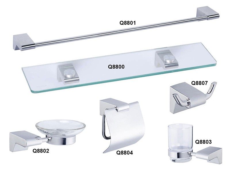 Bộ phụ kiện inox 6 món Caesar Q8800-A6 (Q8800A6)