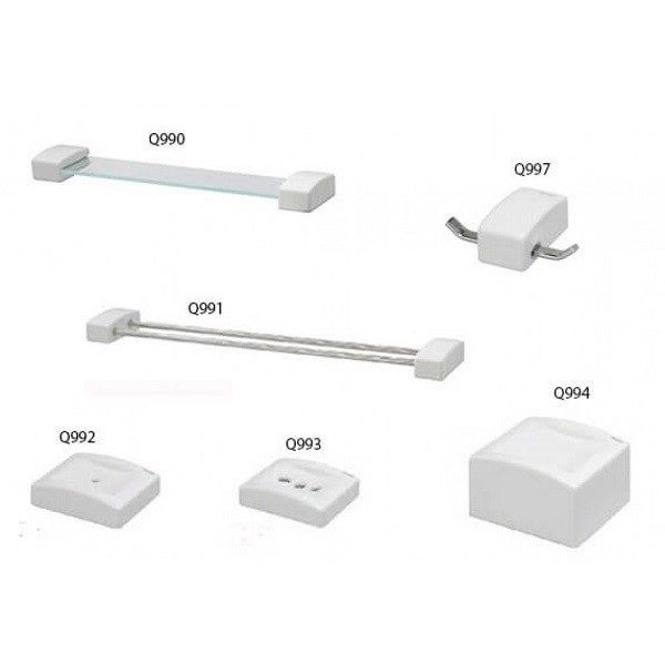 Bộ phụ kiện sứ 6 món Caesar Q990-A6 (Q990A6)