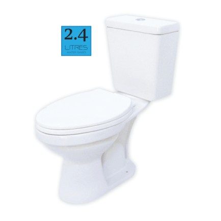 Bồn cầu 2 khối ATMOR S-1407.1/WT