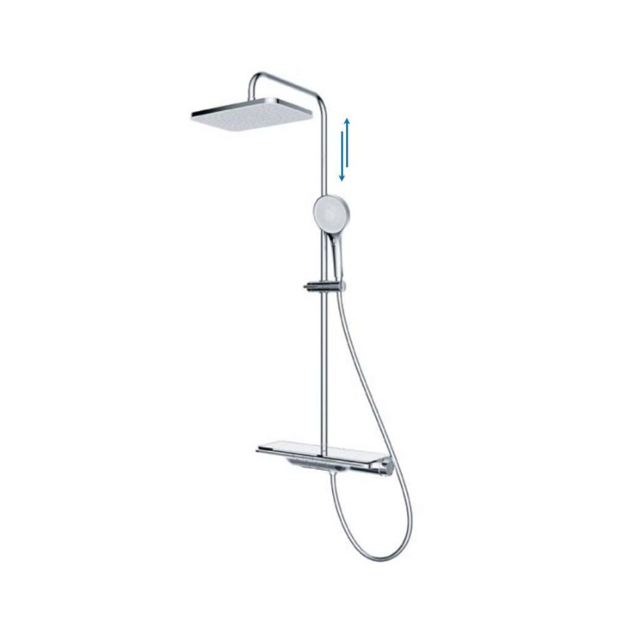 Sen cây tắm đứng ổn nhiệt Caesar S658C