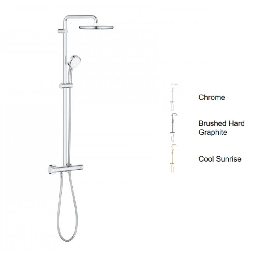 Bộ cây sen tắm ổn nhiệt Tempesta Cosmopolitan 250 GROHE 26670000