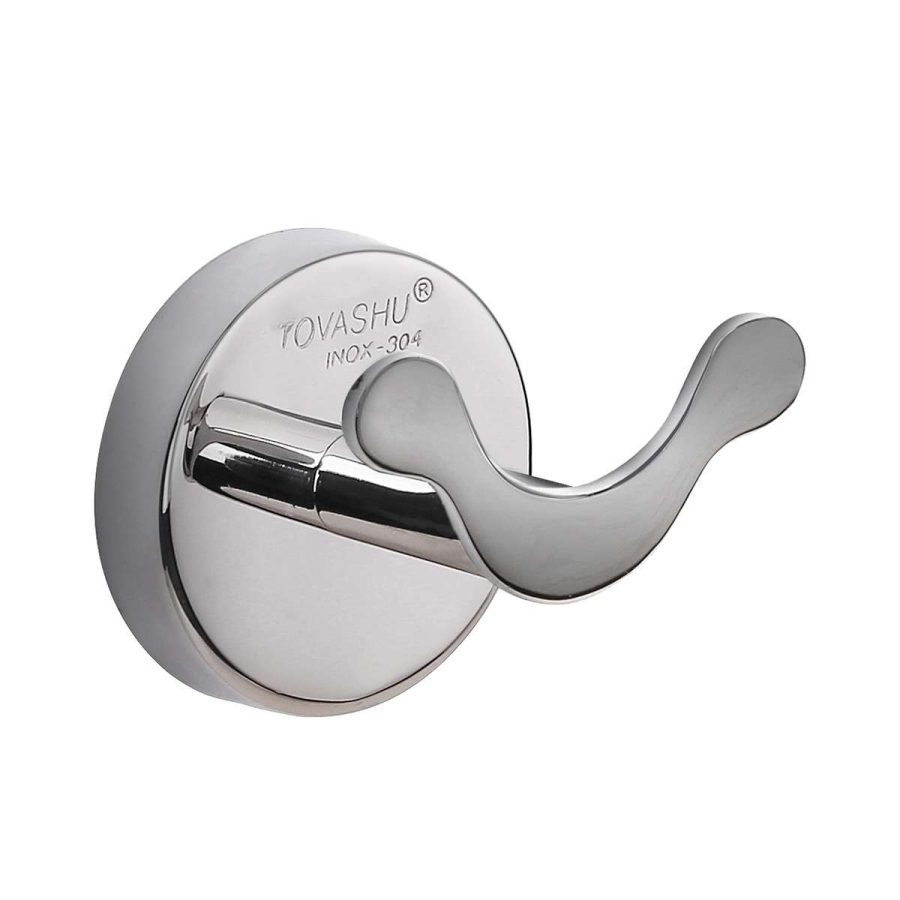 Móc áo đôi mickey tròn inox 304 Tovashu ST