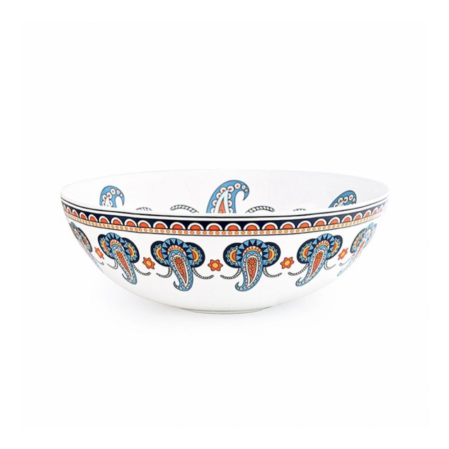 Chậu lavabo đặt bàn Kanly sứ hoa văn SU716