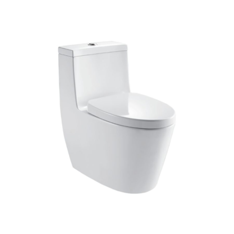 Bồn cầu 1 khối MOEN SW0182C nắp êm