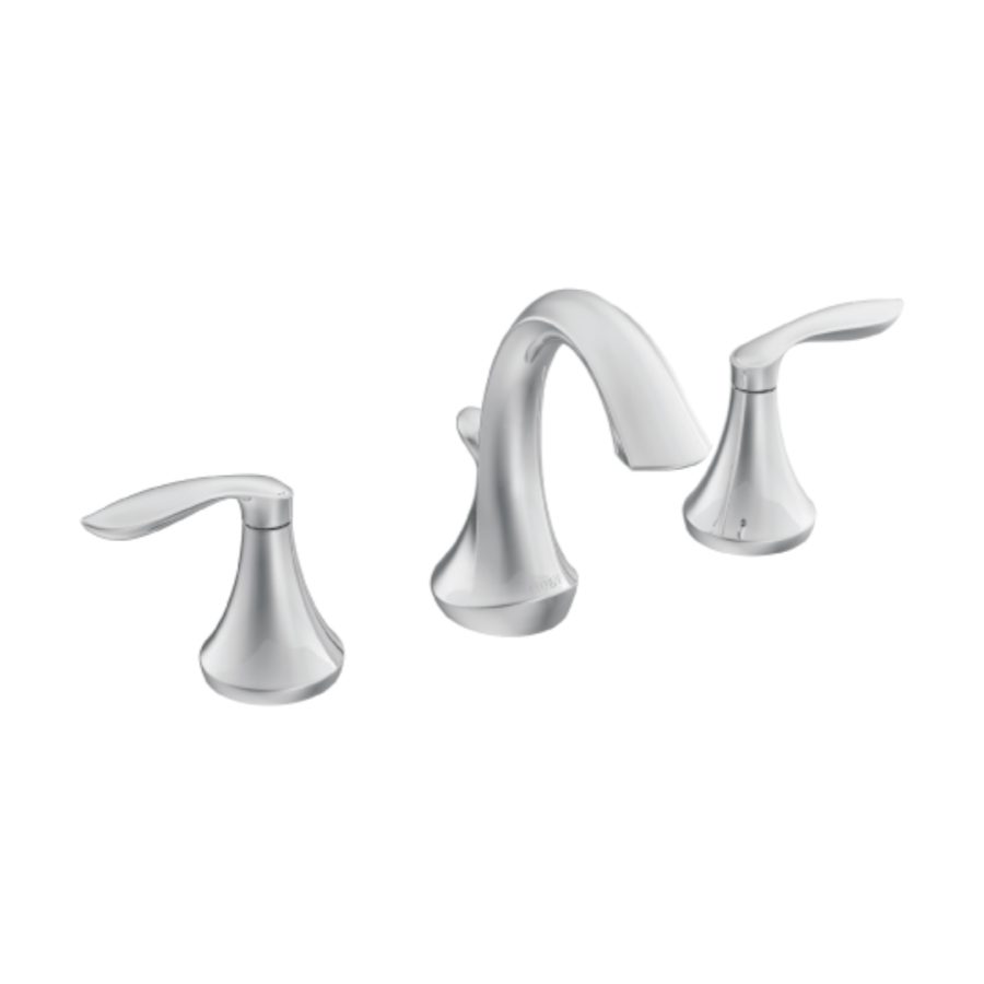 Bộ vòi lavabo nóng lạnh 3 lỗ MOEN Eva T6420