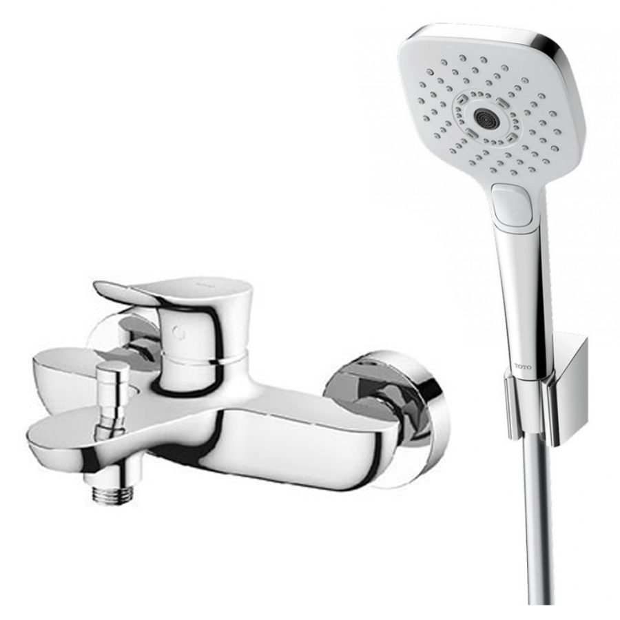Bộ sen tắm TOTO TBG01302VA/TBW02006A nóng lạnh (3 chế độ)